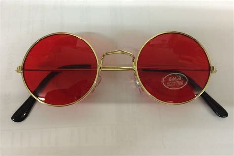 john lennon red sunglasses